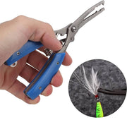 Trade Shop - Pinze Da Pesca Coltello Forbice Multifunzionale Pescatore Mare Fiume -