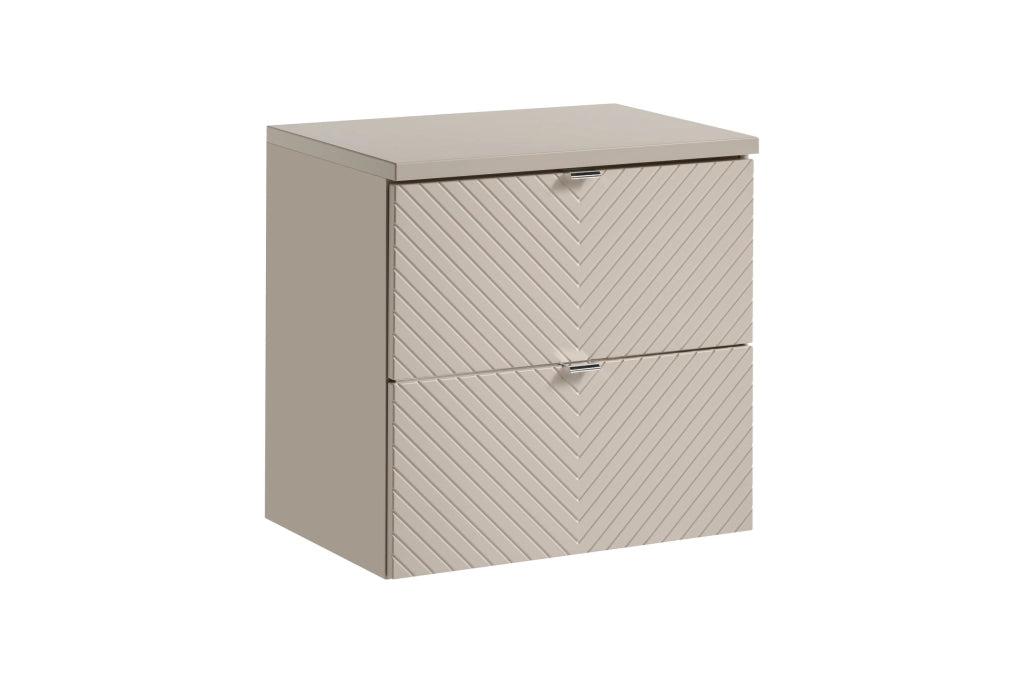 Set mobili bagno 60 cm con piano Viva Cashmere 60 x 1401 x 40 cm
