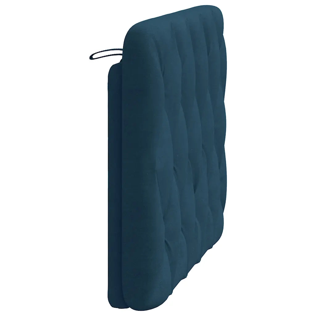 Cuscino Testiera Blu 100 cm in Velluto CFW2432586