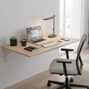 Grandate, Tavolo Pieghevole un Posto, 78x50x21h cm Marrone Rovere
