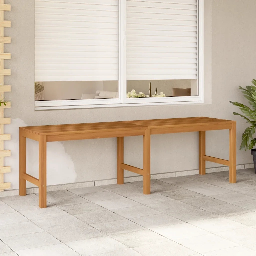 Panchina da Giardino 150 cm in Legno Massello di Teak