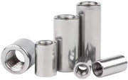 Viti di Connettore in Acciaio Inossidabile - Lungo Vite da Connettore M8 x 12 x 20 mm - Elemento di Fissaggio - 5 pezzi - Resistente alla Corrosione - Forma Cilindrica - Vite di Coppia