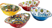 Porcellana bohemienne dessertkom - Set di 6 - per pasta, insalata e altro - 560ml