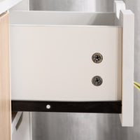 Mobile Multiuso 1 Cassetto 3 Ante 90x30x72 cm in Legno Color Legno