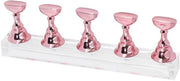 Sostegno per unghie Sostenibile - Display per unghie - Pratica - Visibile - Adatto per uso domestico - Base magnetica - Comodo e stabile - Sostegno per unghie