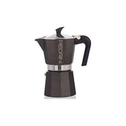 Pedrini Caffettiera 6 tazze antracite