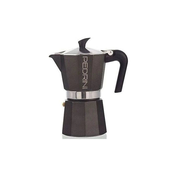 Pedrini Caffettiera 6 tazze antracite