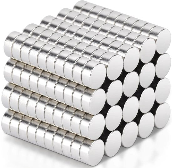 200 pezzi di magneti forti 5x2mm, magneti neodymium extra forti magneti mini circolari per magliette, frigorifero, lavagna bianca, calendario, foto, ufficio