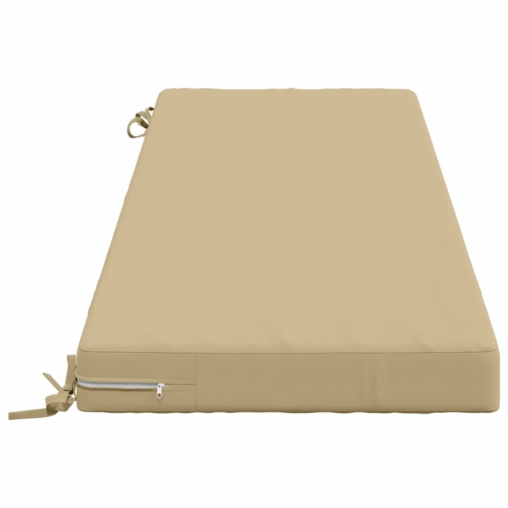Cuscini per Panchina a 2 Pezzi SOEST 2 pz 100% Poliestere Beige 950325