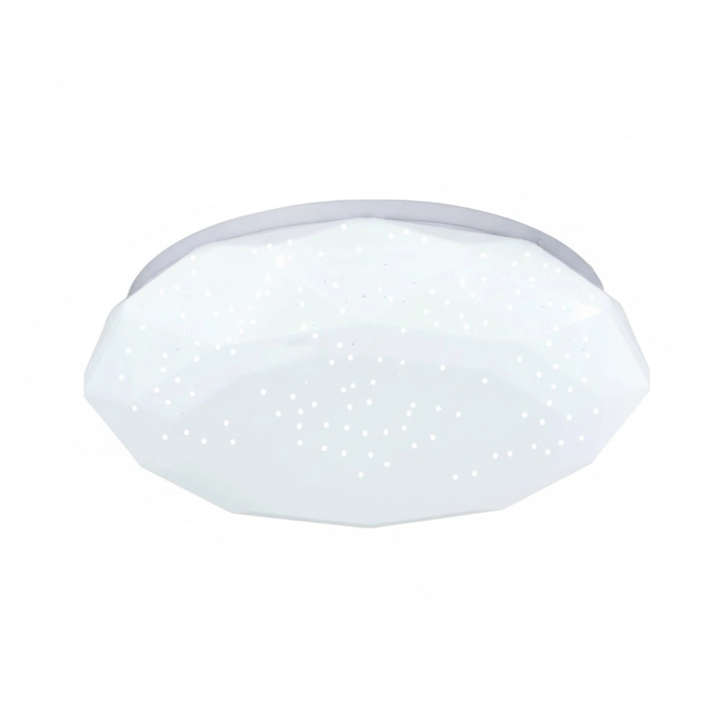 PLAFONIERA LED 36W 3000K-4000K-6500K LUCE REGOLABILE STILE DIAMANTE 31598