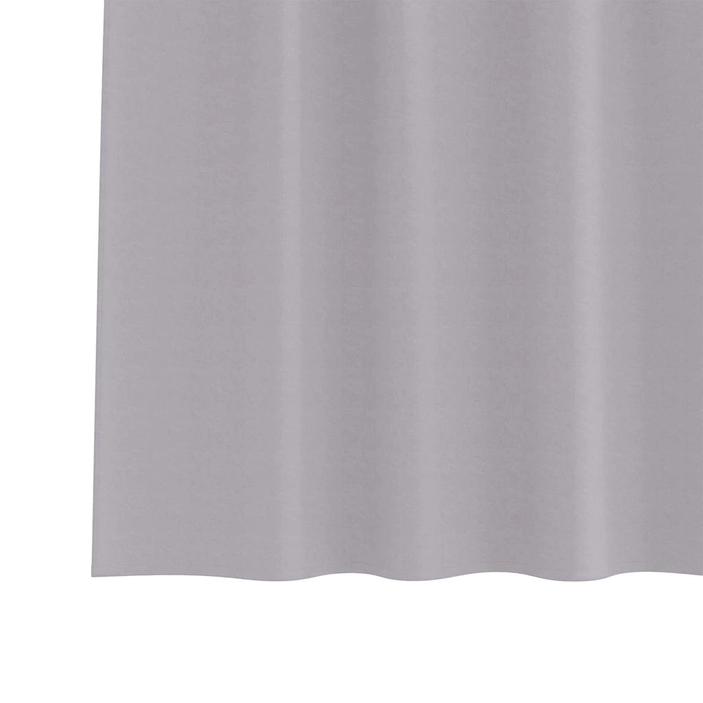 Tende Blackout con Anelli 2 pcs Grigio Metallico 260 x 140 cm 4107582