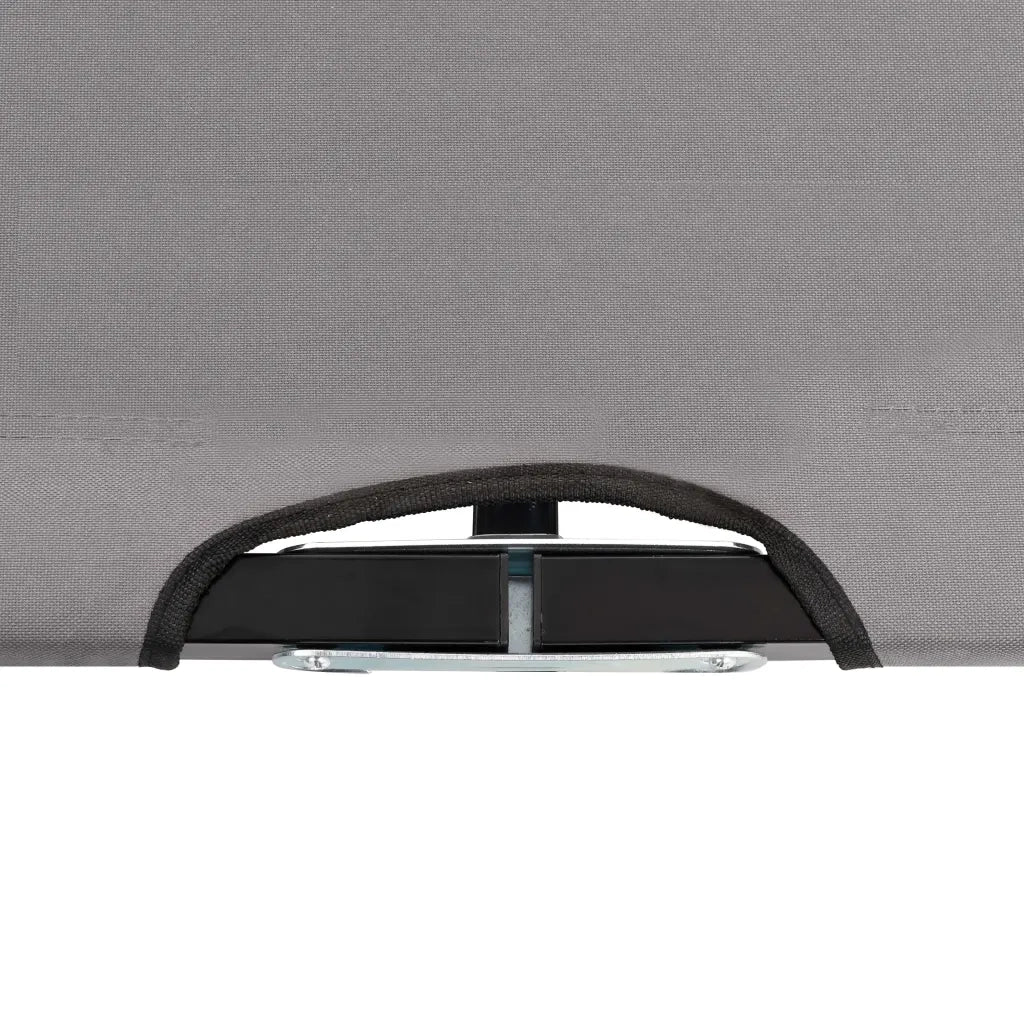 Lettino Prendisole Pieghevole per 2 Persone Grigio in Acciaio cod mxl 67320