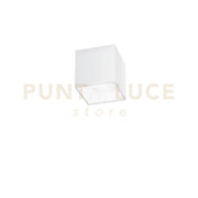 PLAFONIERA A LED BIANCA QUADRATA 20W 3000LM CCT 3000k-4000k 11,5X11,5X11,6CM