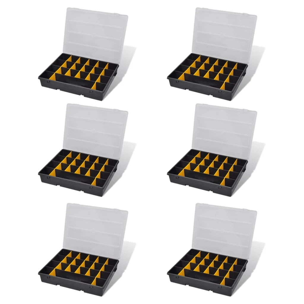 Set di 6 valigie portaoggetti con scomparti portautensili 02_0003218