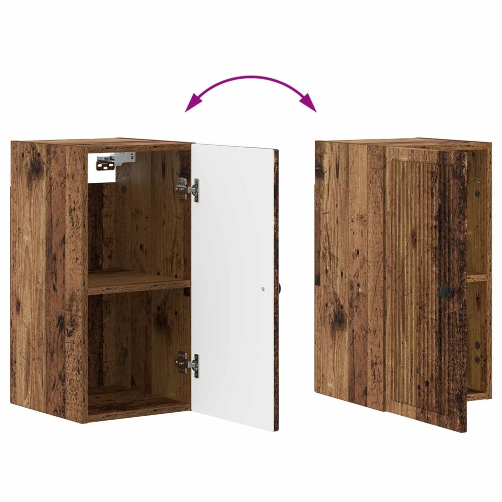 Armadio da bagno a muro EDE Legno antico 30 x 31 x 59 cm 895933
