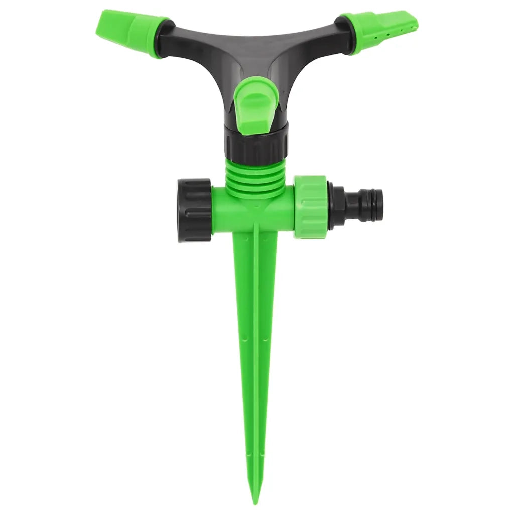 Irrigatori Rotanti 4 pz Verdi e Neri 16x13,5x25,5 cm ABS e PP 154448