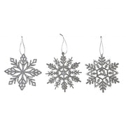 Fiocco glitter argento 10 cm ass. prezzo caduno indicare modello