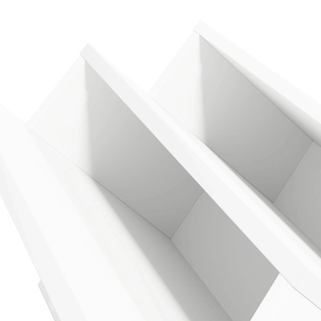 Scaffale per riviste Bianco 53 x 40 x 28,5 cm Legno multistrato