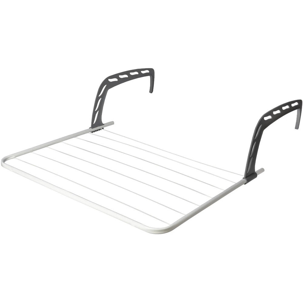 Trade Shop - Stendibiancheria Da Termosifone Balcone Bracci Regolabili Ripiegabili Pratica Resistente -