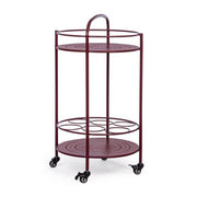 Carrello Portabottiglie da Esterno in Acciaio con Ruote - RUGGED