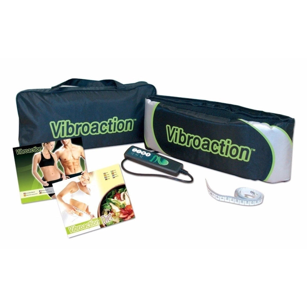 Trade Shop - Vibroaction Cintura Fascia Vibrante Massaggio Cellulite Corpo Addominali -