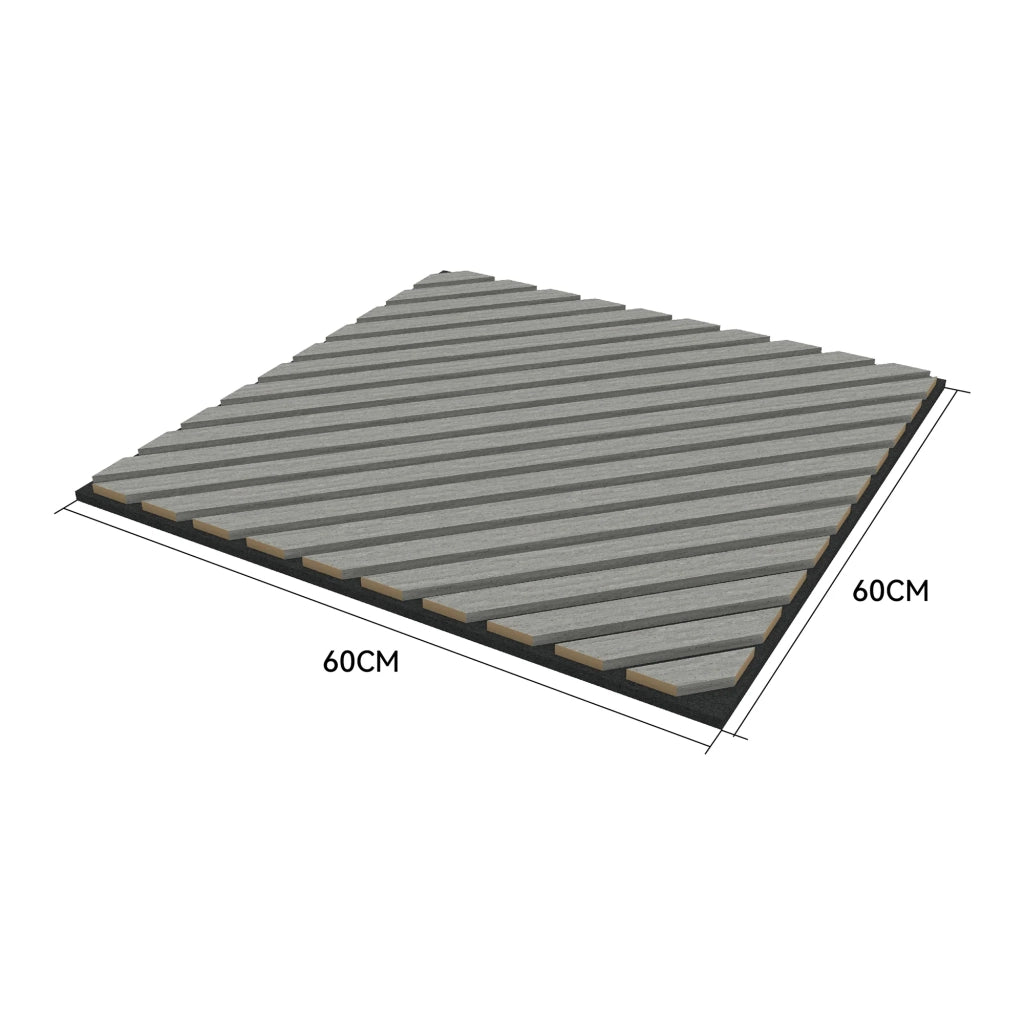 Set di 12 pannelli acustici 4,32 m² con doghe diagonali effetto rovere grigio chiaro 03_0009566