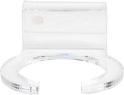 Sostegno per filtro acquario, acrilico, adatto per filtro da 102 cm / 7 pollici (5-15 mm di spessore)