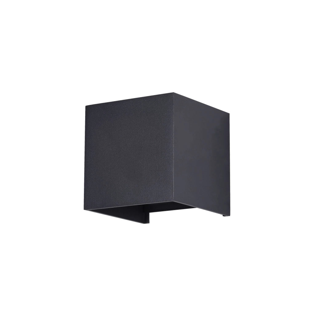 Lampada da parete Outdoor in Metallo Fulton Nero
