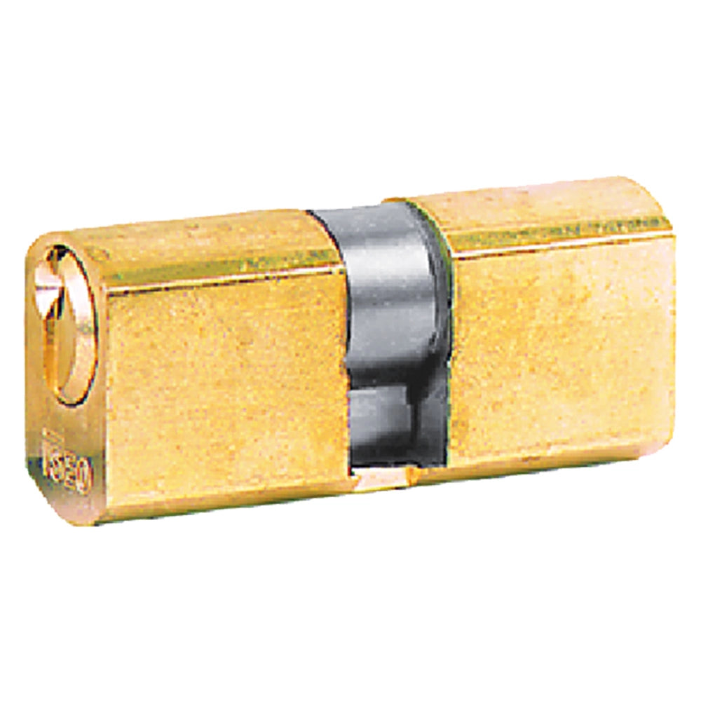 CILINDRO OVALE DA INFILARE ø mm 22 - mm 23+8+23 = 54 (27+27)  - ISEO