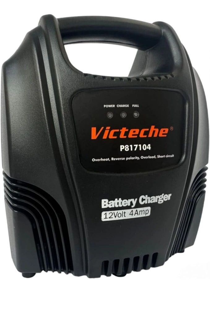 Caricabatteria Auto Moto 12V 4 Amp. Con Pinze Per Auto Moto ART:P817104