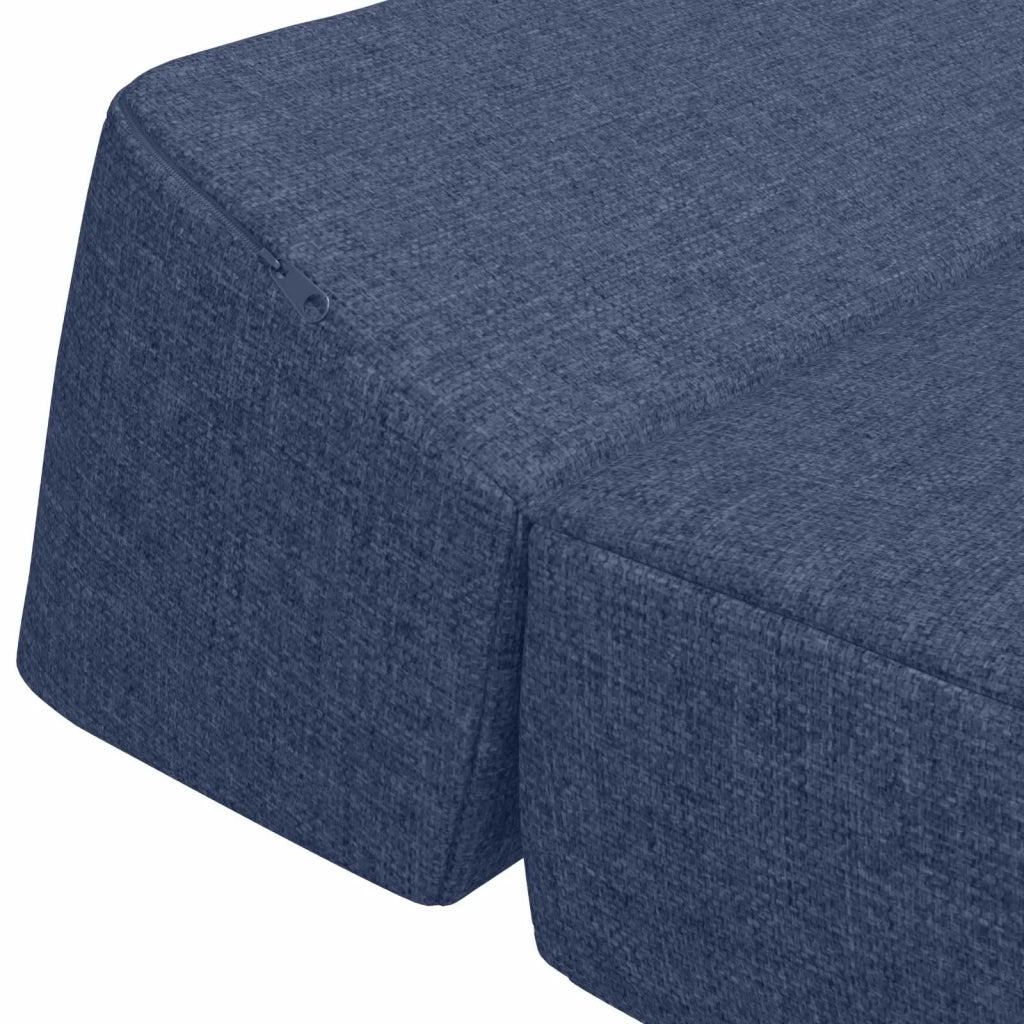 Divano Letto Pieghevole Blu 60 x 70 x 41 cm Tessuto