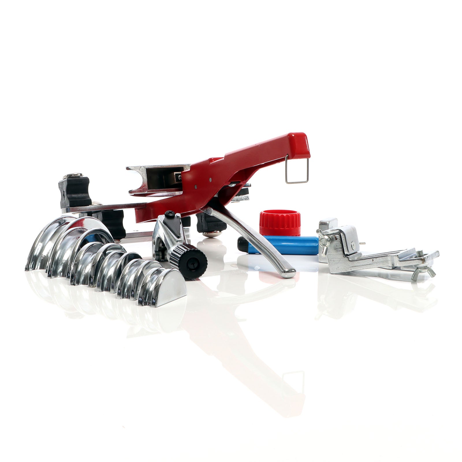 Curvatubi manuale 90° per piegare tubi da Ø6-22mm in acciaio, alluminio o rame