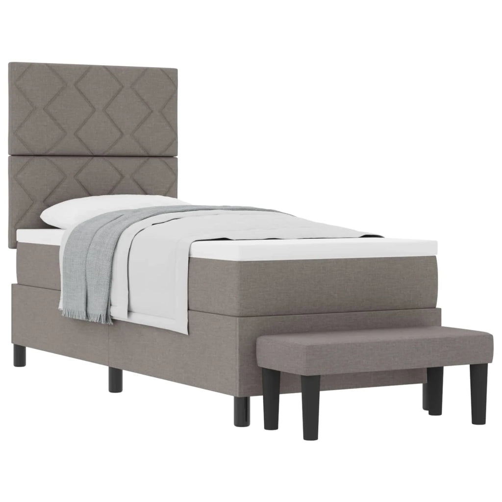 Letto a molle con materasso Talpa 80 x 200 cm Tessuto