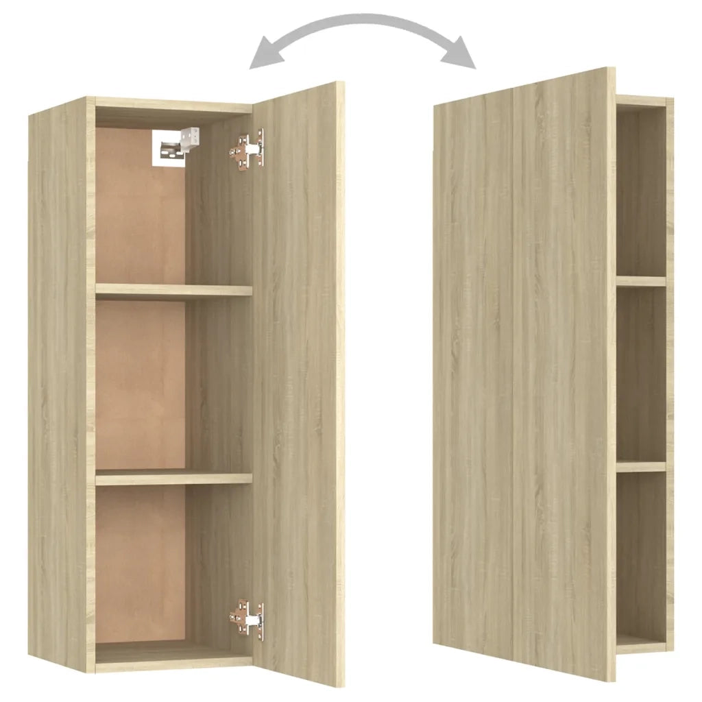 Set di Mobili TV 5 pz-Set di 5 Credenza per TV Rovere Sonoma in Legno Multistrato 392868