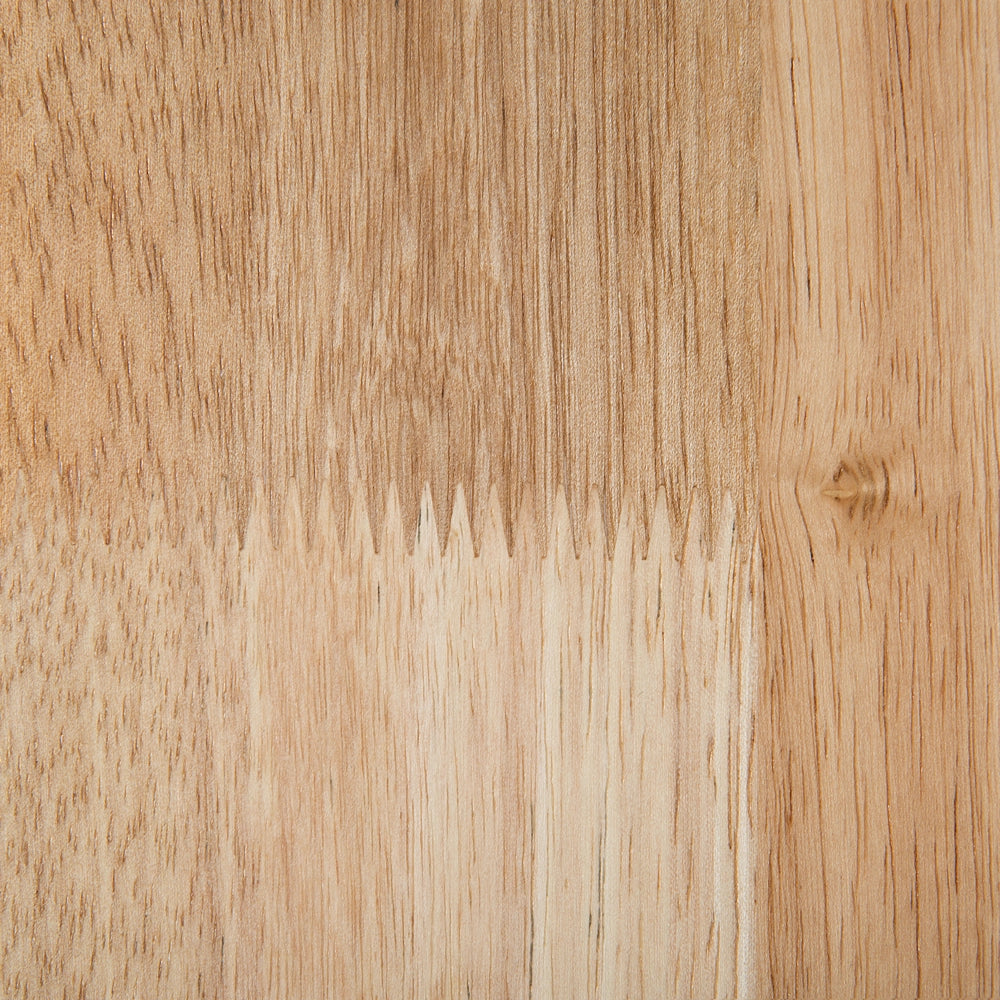 Set di 2 sedie da pranzo nere con legno chiaro in stile tradizionale