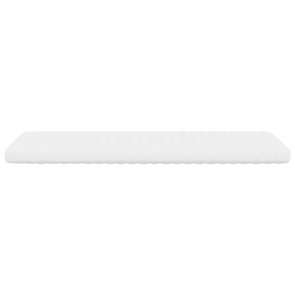 Materasso in Schiuma Bianco 90x200 cm 7 Zone Durezza 20 ILD 356352