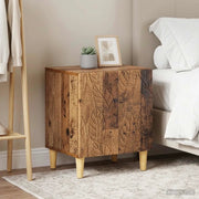 Comodino 2 pcs Legno antico 43 x 34,5 x 50 cm 895042