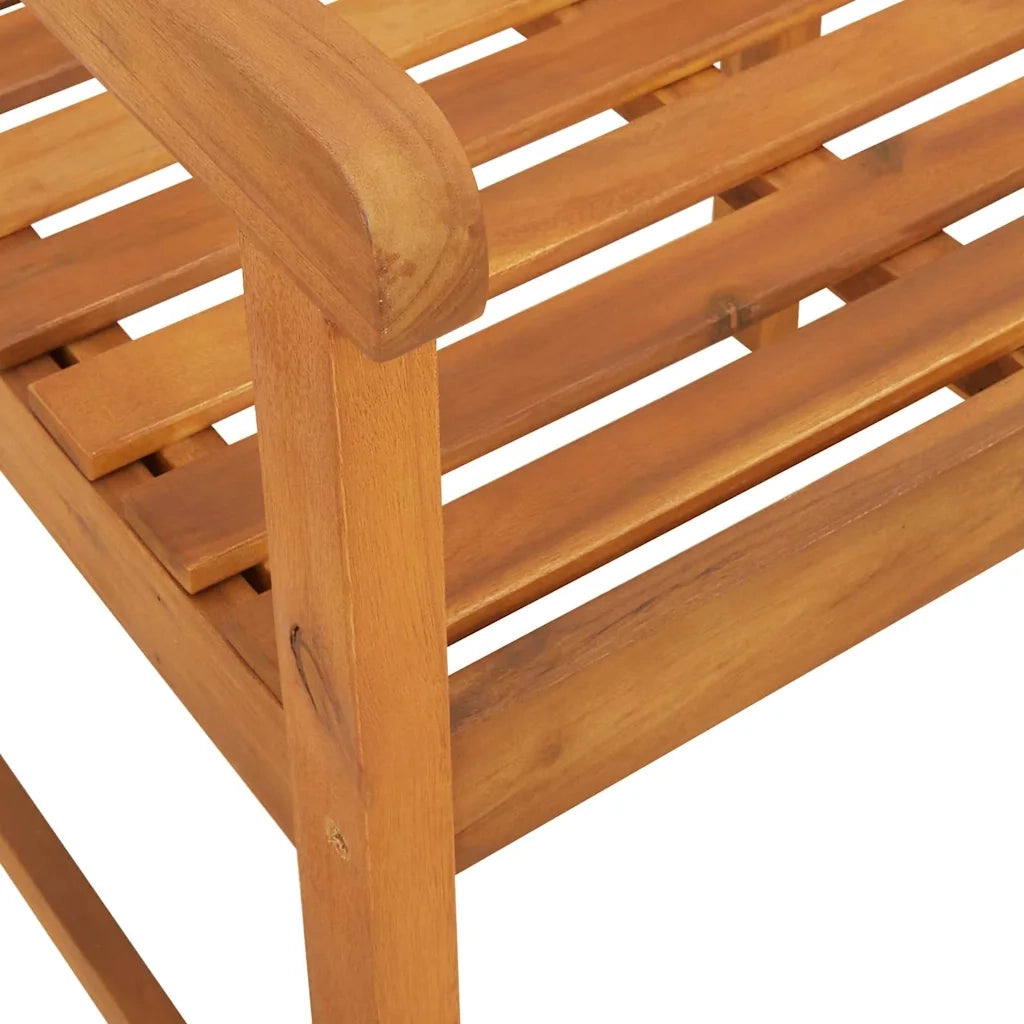 Panchina da esterno 4 pcs Naturale 56 x 55,5 x 90 cm 3324846