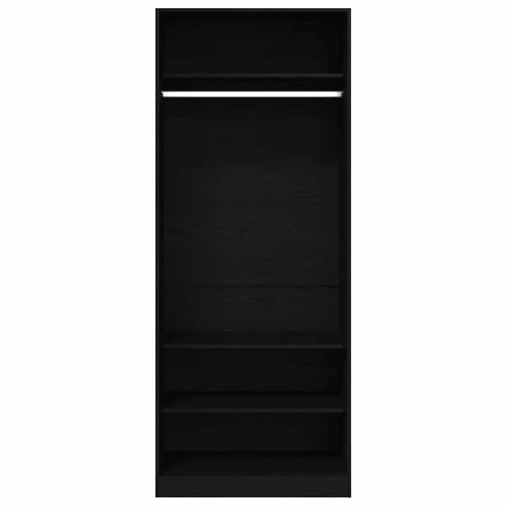 Mobile contenitore moderno e minimalista 80 x 50 x 200 cm in legno di rovere ingegnerizzato realizzato a mano 02_0056013
