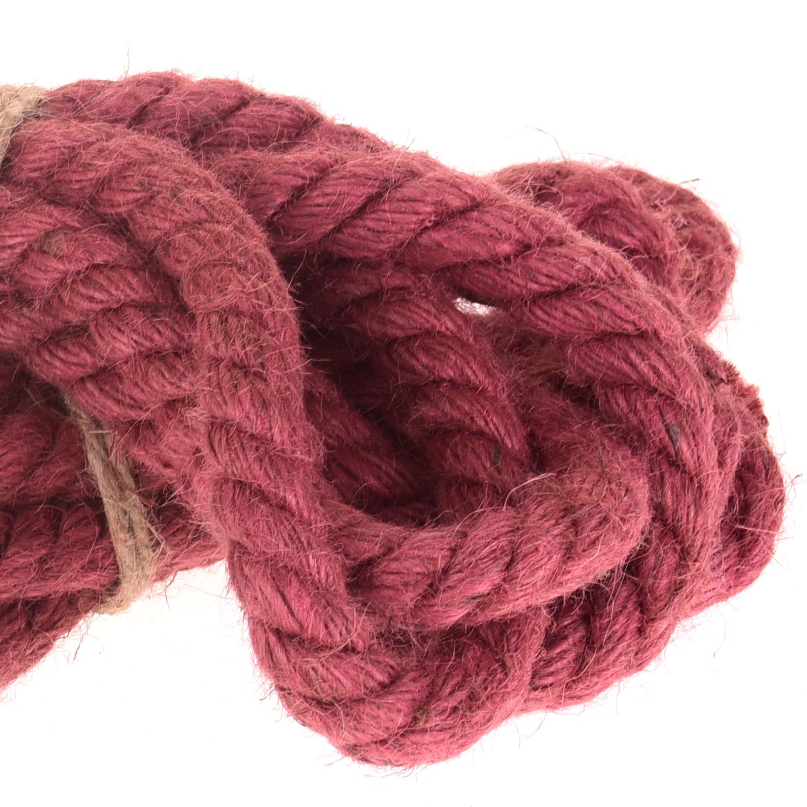 Set 4 Cordoni Juta 15 mm 5 mt