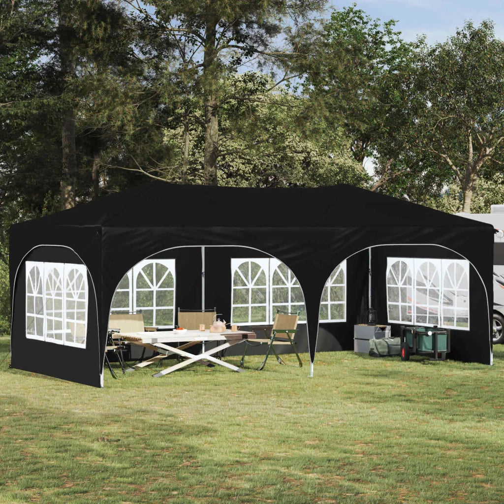 Tenda per feste a pop-up-Gazebo Antracite 575 x 288 x 245 cm 147619