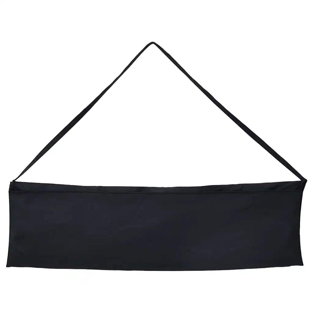 Asciugamani per lettino 2 pcs Nero 210 x 75 cm