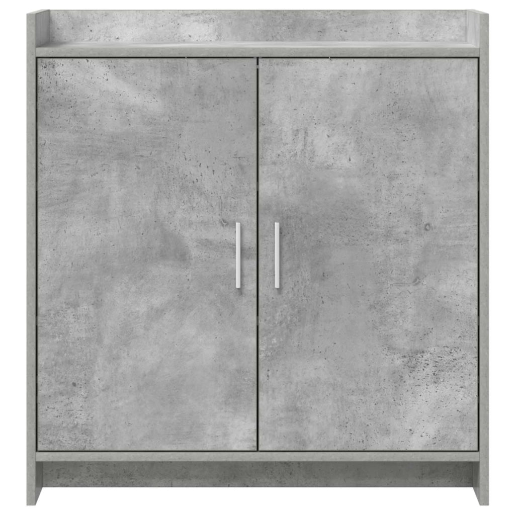 Credenza Grigio Cemento 72 x 36 x 80 cm Legno ingegnerizzato 8011094