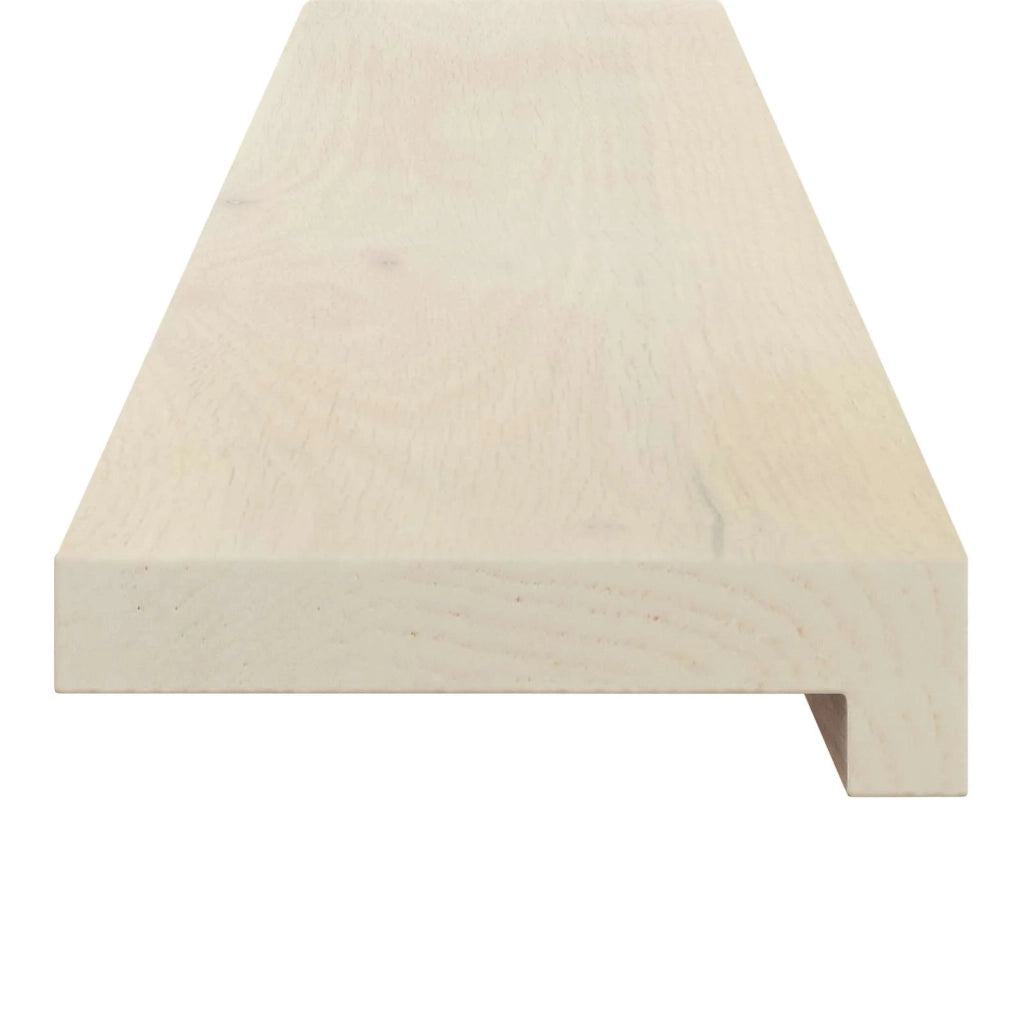 Gradini per Scale 8 pz 120 x 30 x 2 cm Bianco 3449368