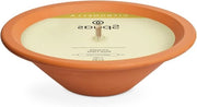 Candelaio a olio di citronella in scatola di terracotta, durata circa 13 ore - giallo