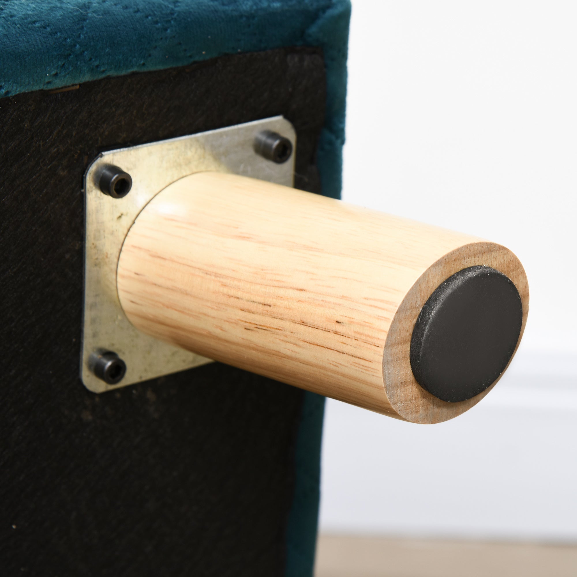 Cuccia Divano per Cani e Gatti 64x45x36 cm Stile Scandinavo in Velluto Blu