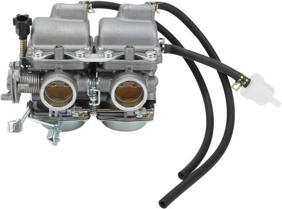 Carburatore a Doppia Cilindrata, Carburatore Twin Cilindrata 26mm ID Intake Vervanging per CBT 125 250 Motor Carburatori