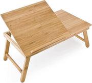 Tavolo da letto - Tavolo pieghevole per laptop - tavolo da letto per laptop, lettura o colazione, 24D x 55L x 33A centimetri