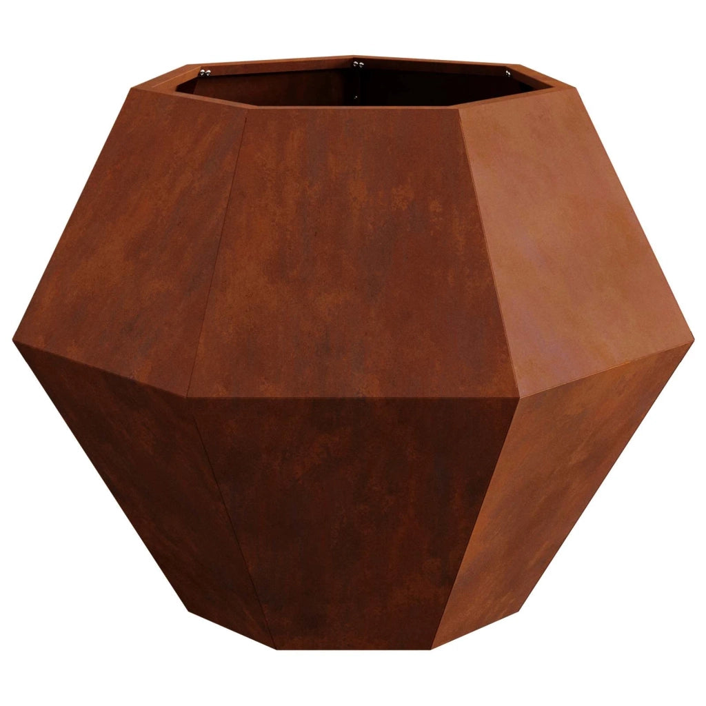 Fioriera 2 pcs Ruggine 75 x 75 x 60 cm