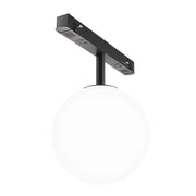 Maytoni Lampada Da Binario Exility Luna 1 luce LED integrato nero vetro